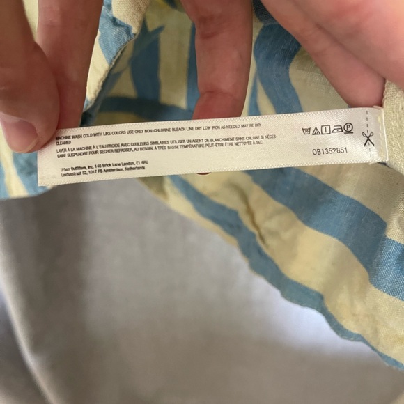 Free People Blue Striped Matching Set - Picture 7 of 12